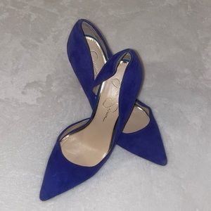 Blue High Heels